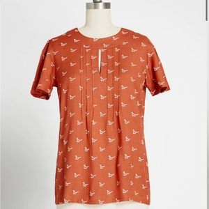 Modcloth Yard Work and Dedication Top